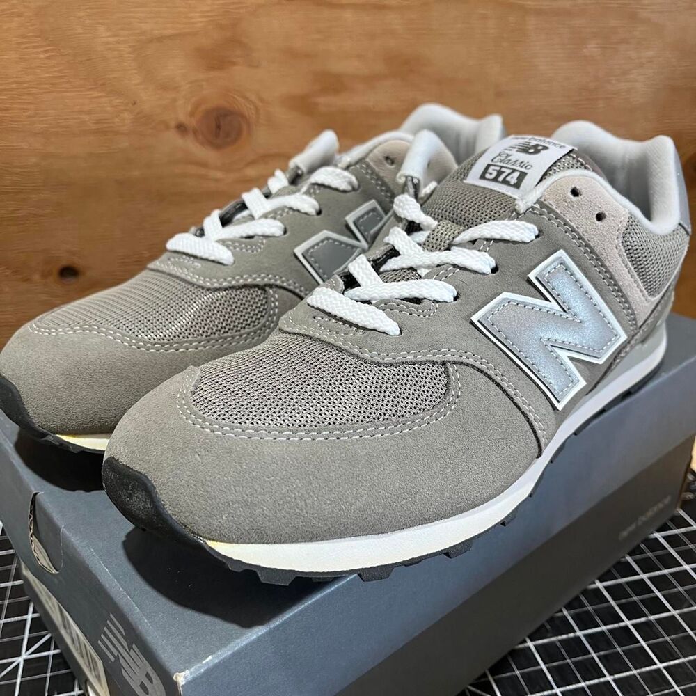 New-balance Grey and Khaki Trainers